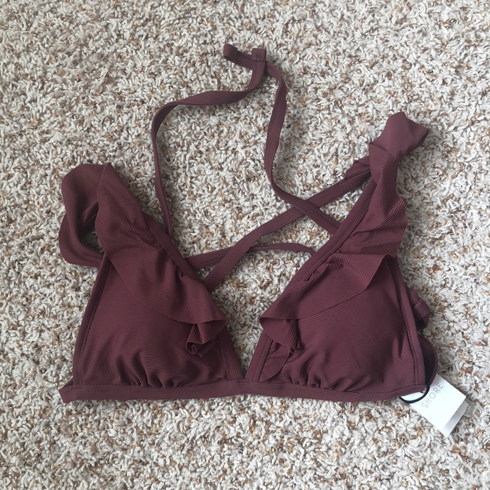 Ruffle Bikini Top